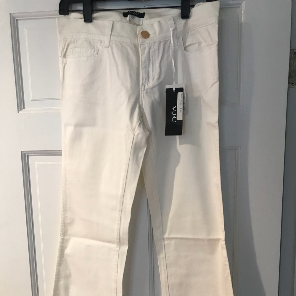 Versace Jeans White Studded Jeans Sz 29 - Picture 2 of 7